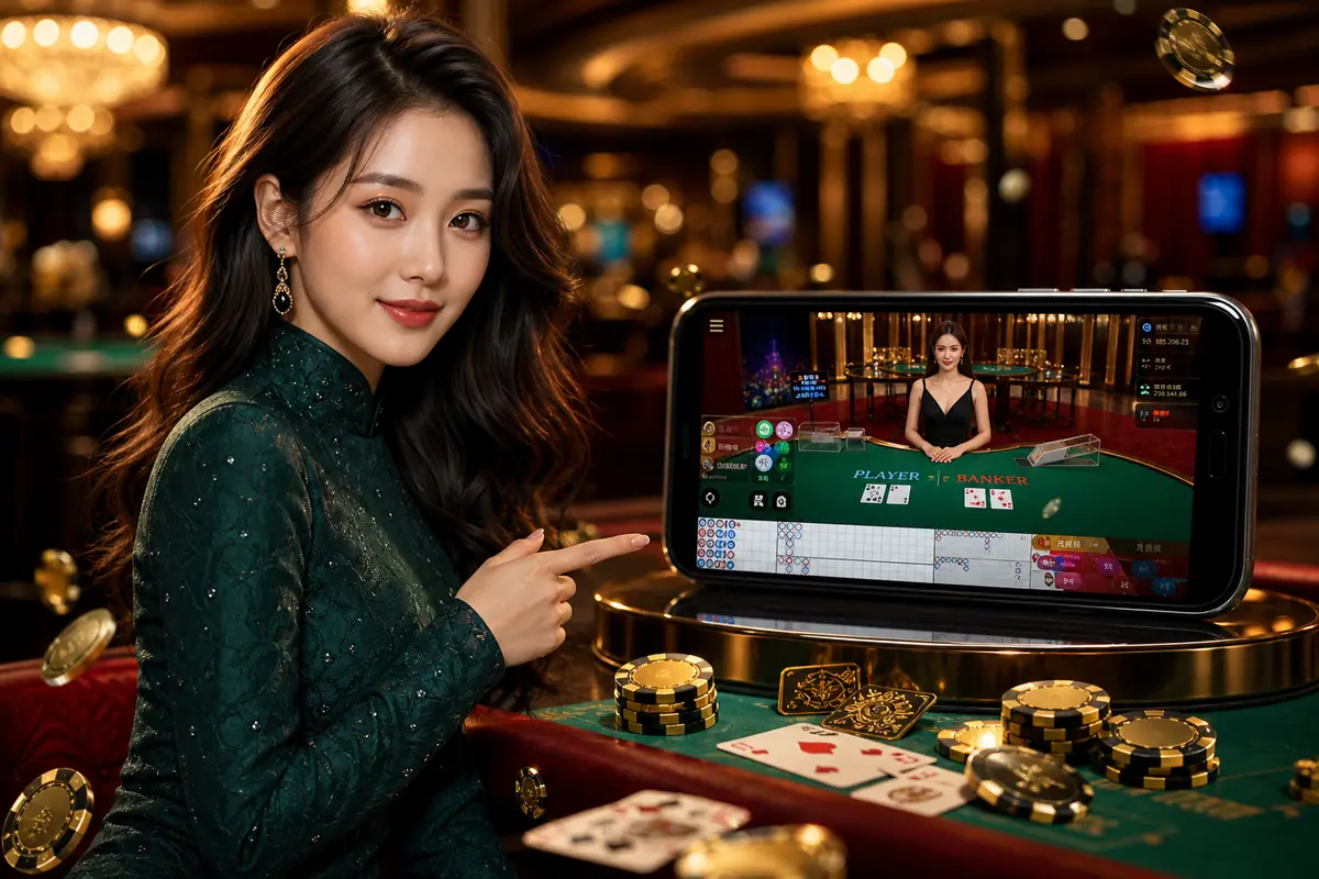 lbor68 Casino suasana meja live baccarat